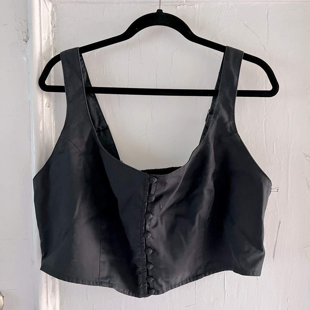 Good American Black Crop